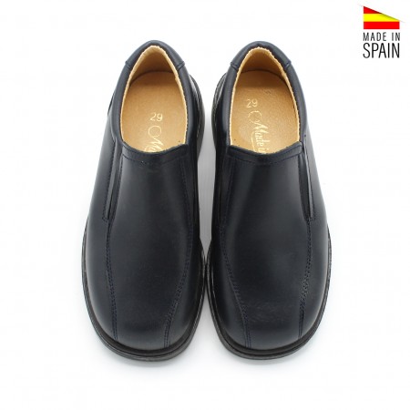 zapatos formales azul marino