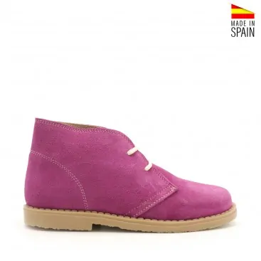botin fucsia para niña