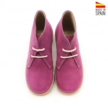 botin safari fucsia para niña