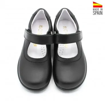 zapatos escolares niña negros