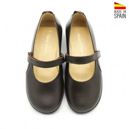 zapatos marrones para el colegio niña