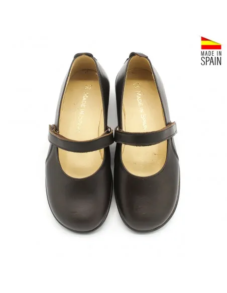 zapatos marrones para el colegio niña