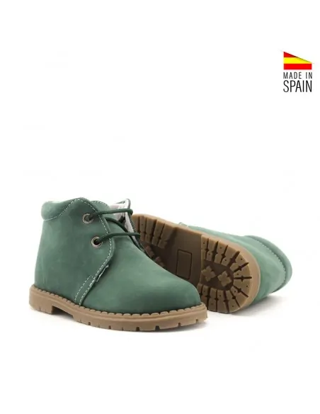 Botines niño verdes