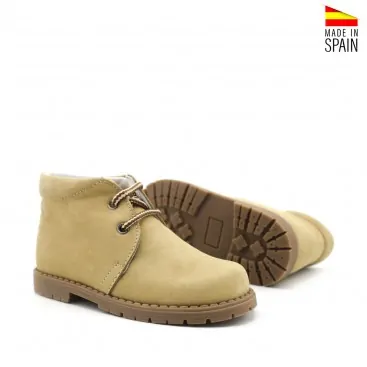 Botines bebé cordones