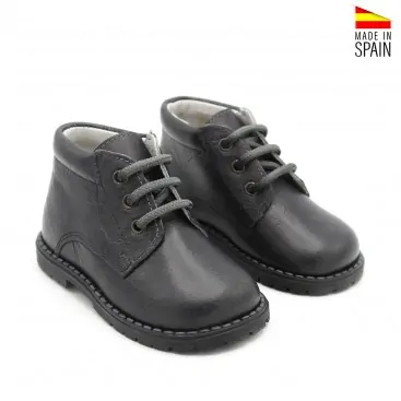 botines bebe negros