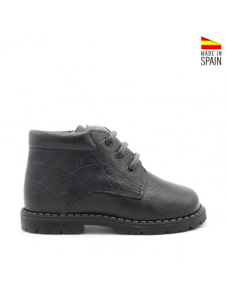 botines negros bebe
