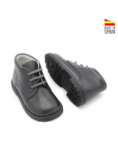 botín negro de bebe