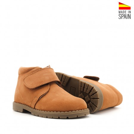 Botin outlet cuero niño