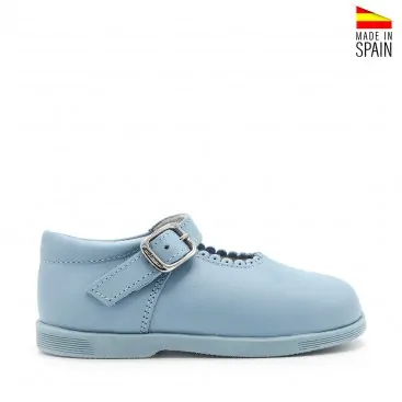 zapatos niña azules