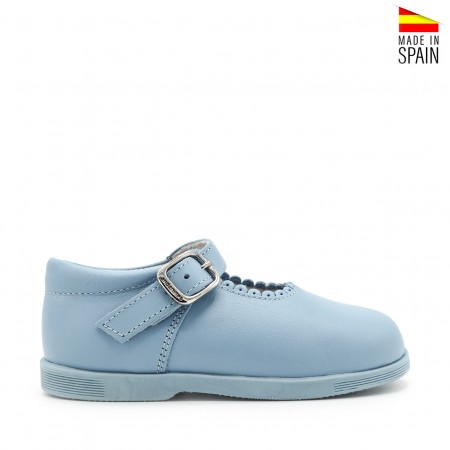 zapatos niña azules