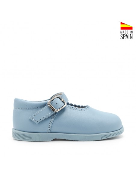 zapatos niña azules