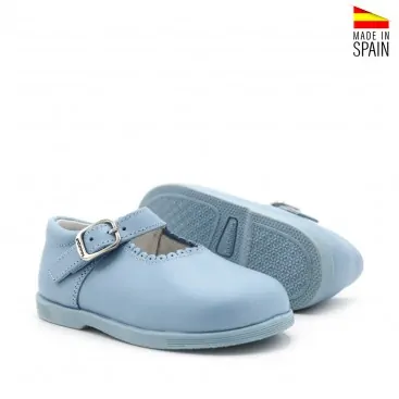 merceditas niña azules