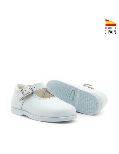 merceditas niña azul celeste