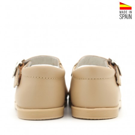 merceditas niña beige