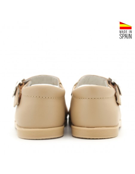 merceditas niña beige