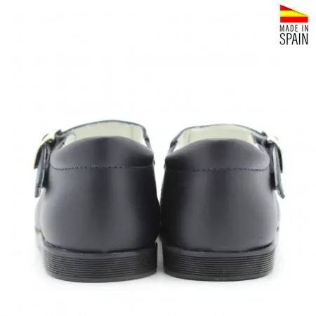 merceditas niña azul marino