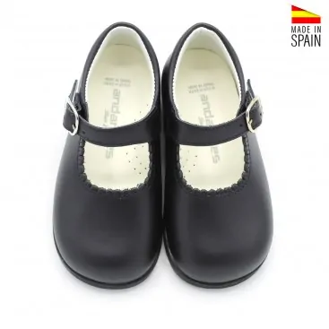 zapatos niña azul marino