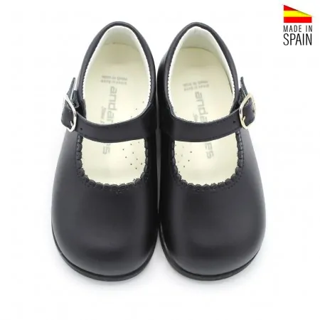 zapatos niña azul marino