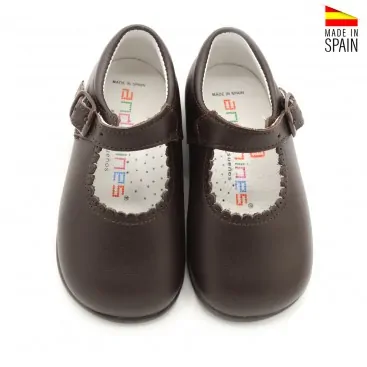 merceditas niña marrones