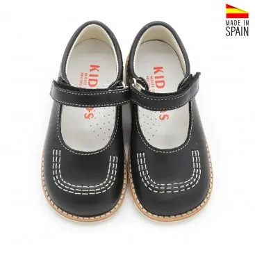 merceditas azul marino niña