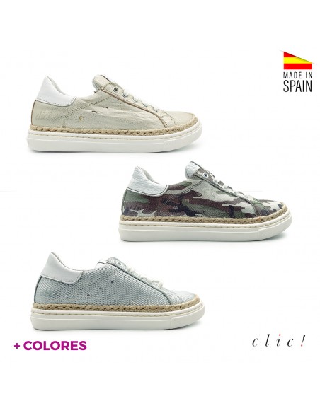 deportiva clic suela esparto