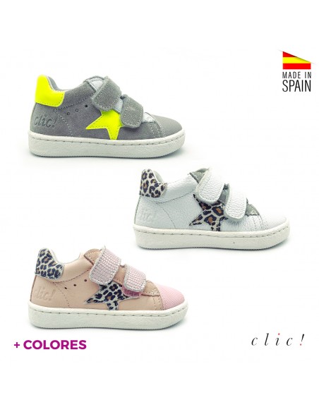 bambas piel veclros estrellas