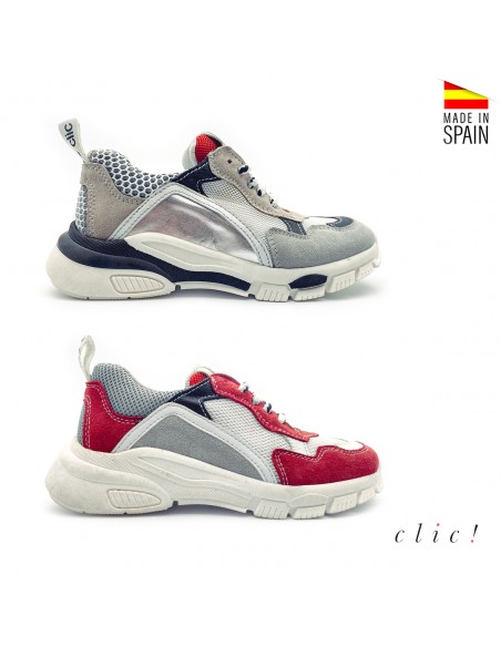 ZAPATILLA RUNNING RED CLIC