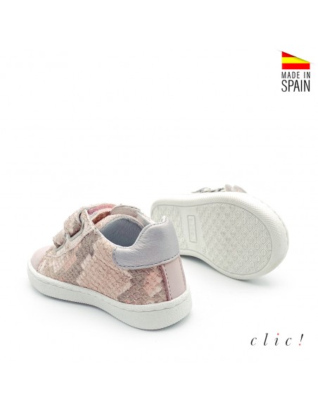 deportivas bebe nena con velcros