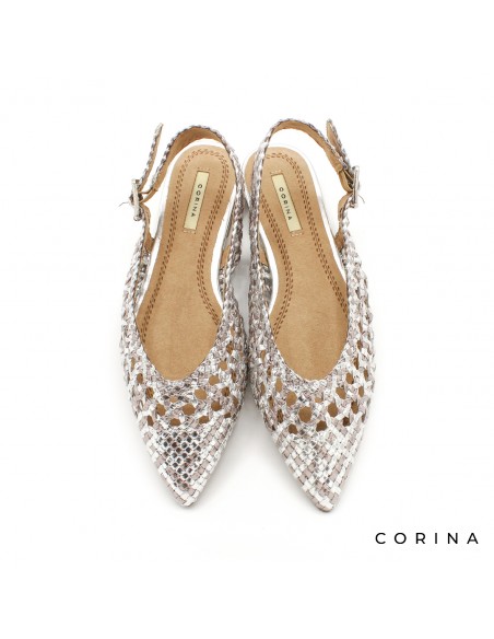 bailarinas mujer plateadas