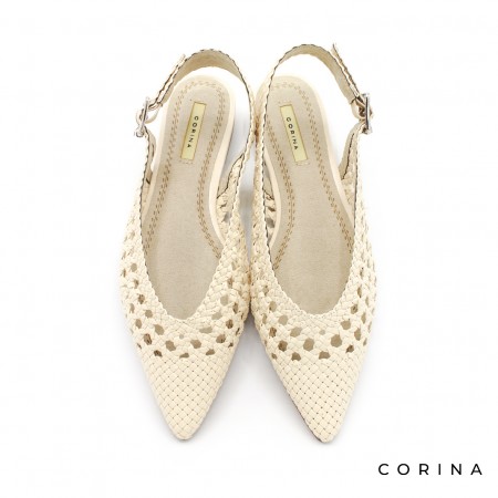 BAILARINA TRENZADA beige