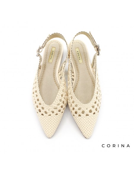 BAILARINA TRENZADA beige