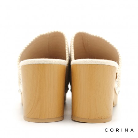 zuecos crochet corina