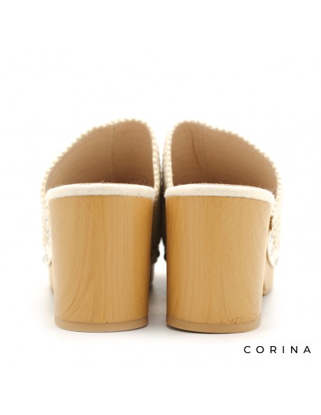 zuecos crochet corina