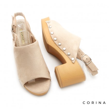 zuecos sin punta tacon