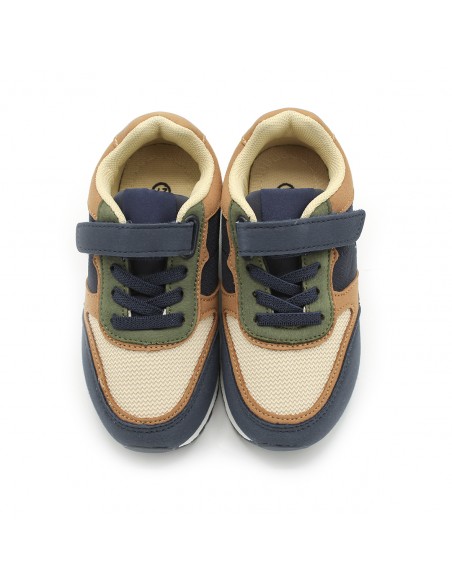 zapatillas niño azul marino