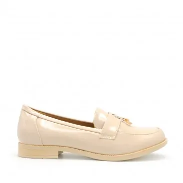 mocasines beige grandes