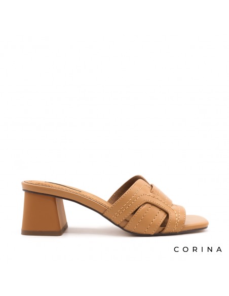 sandalia mule tacon