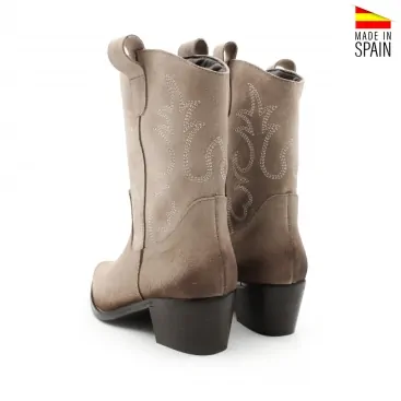 Botines Camperas Mujer