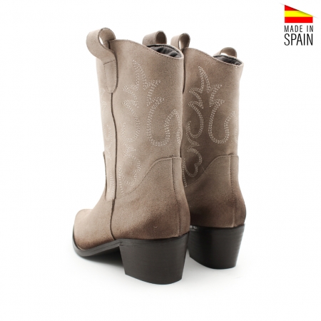 Botines Camperas Mujer