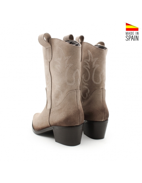 Botines Camperas Mujer