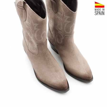 Botines Camperas taupe
