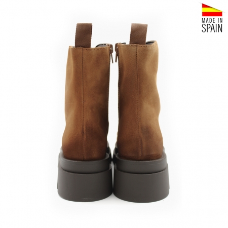Botines Plataforma Camel