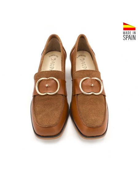 mocasines con hebilla