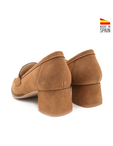 mocasines ante mujer