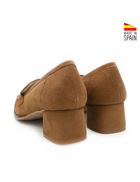 mocasin mujer marron