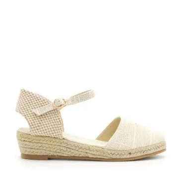 alpargata niña ceremonia blanca