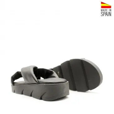 sandalias tubular negra