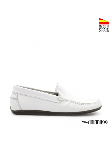 mocasines blancos para hombre