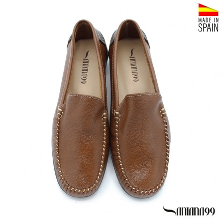 Zapato mocasín kiowa marrón