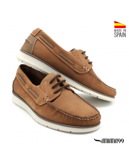 zapato nautico hombre